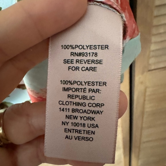 NWT Philosophy by republic long sleeve floral print blouse - Picture 5 of 6